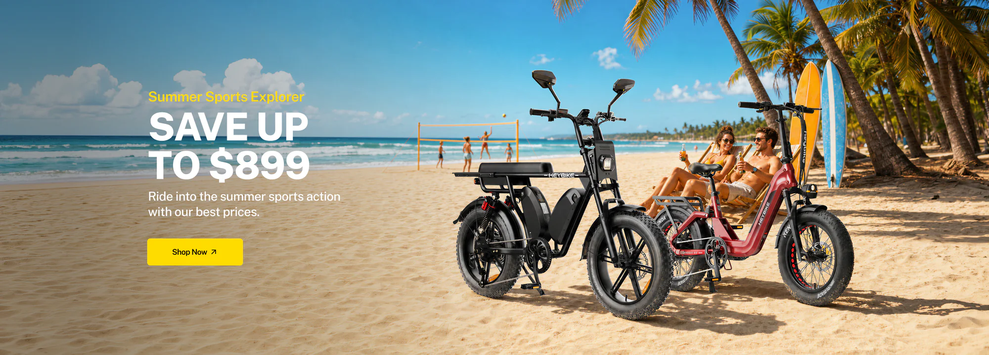 Ride Farther with Heybike Power